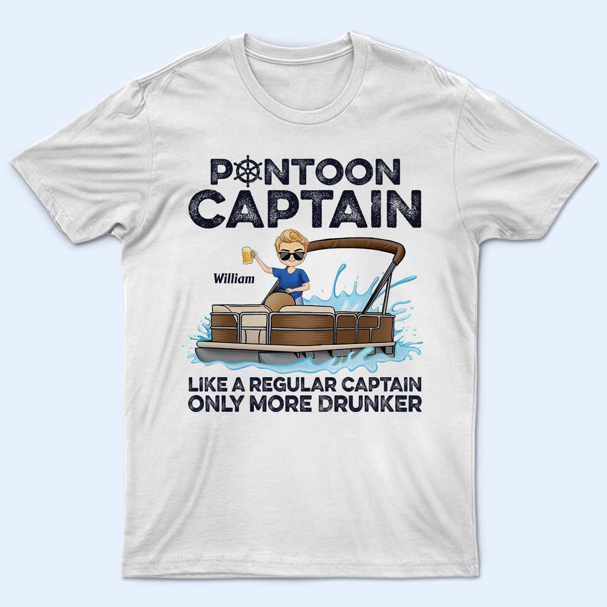 pontoon captain shirt