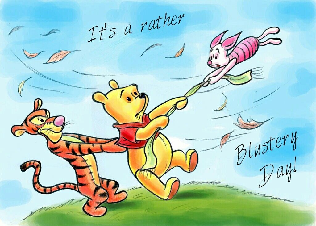 pooh blustery day