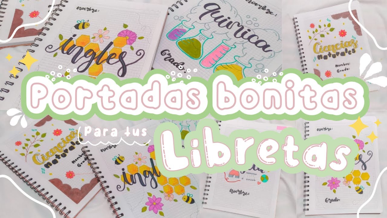 portadas para libretas aesthetic