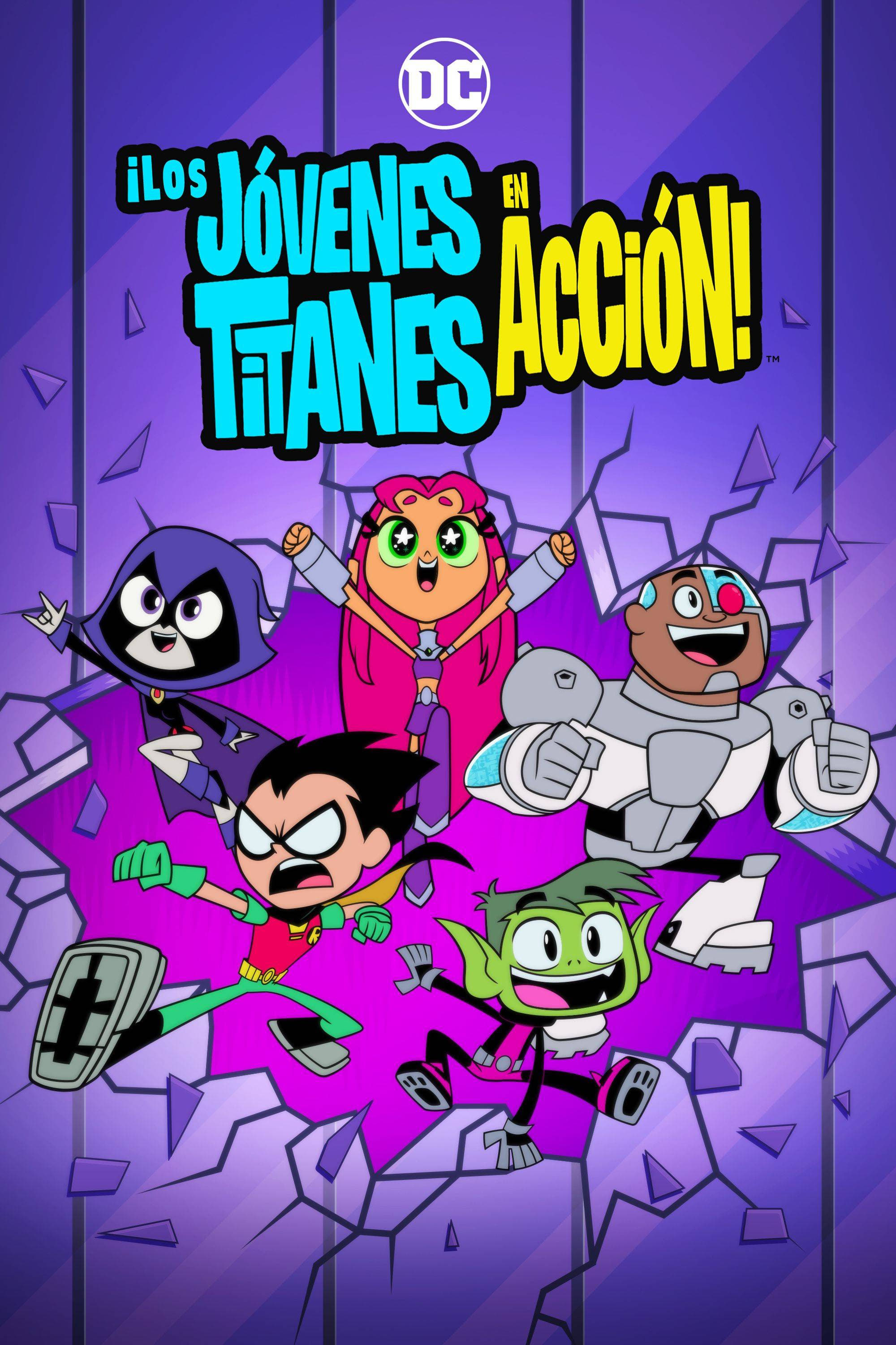 poster de los jovenes titanes