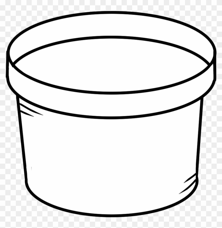 pot clipart black and white