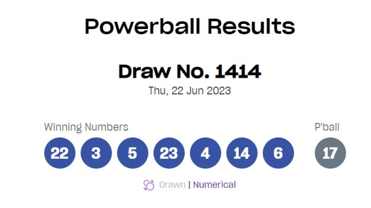 powerball vic results