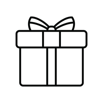 present outline clipart