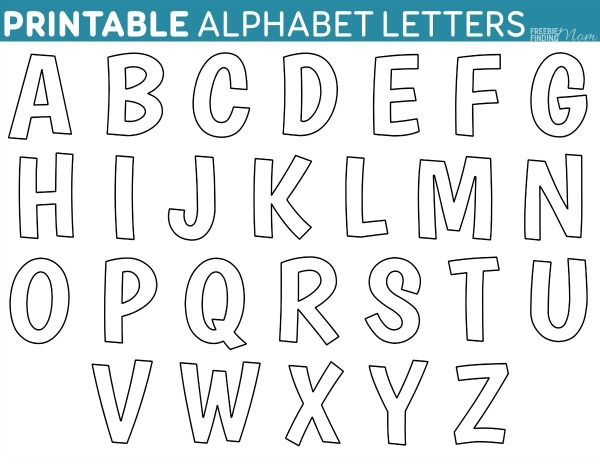 printable letter a template