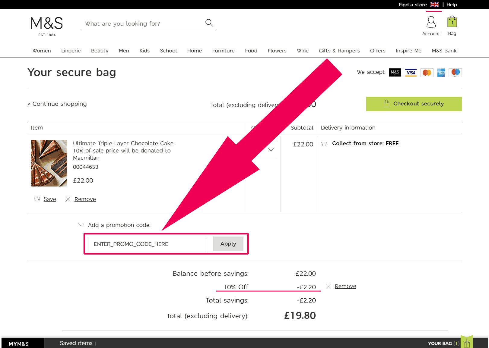 promotion code for m&s currency 2023