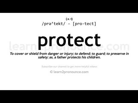 protect pronunciation