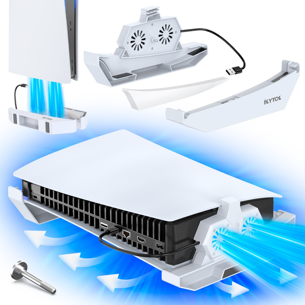 ps5 cooling fan horizontal