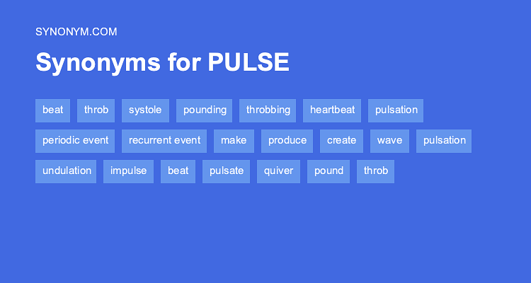 pulse thesaurus