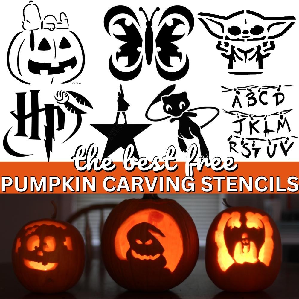 pumpkin pattern stencils