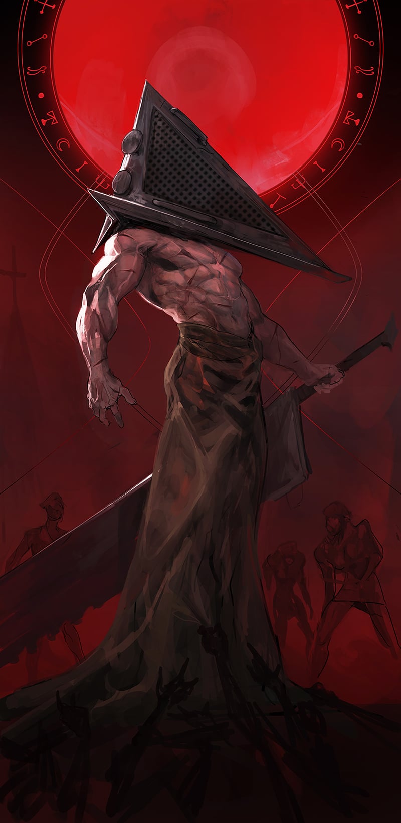 pyramid head fan art