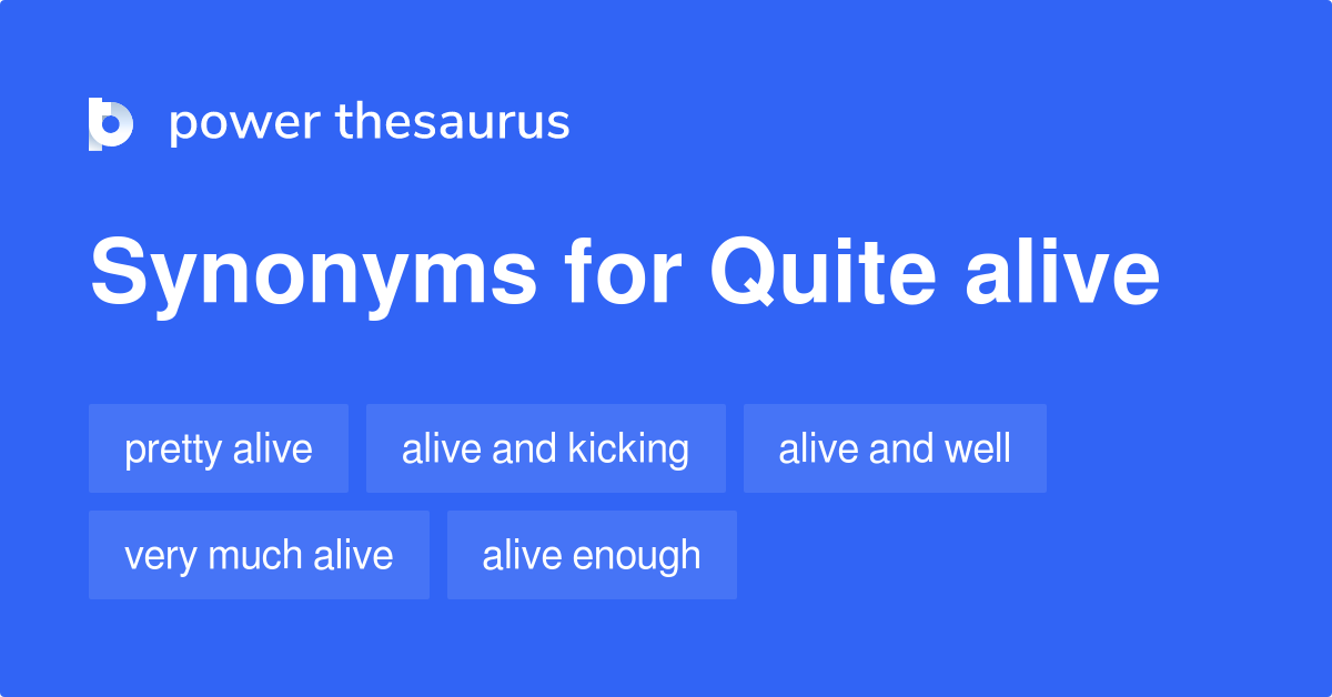 quite thesaurus