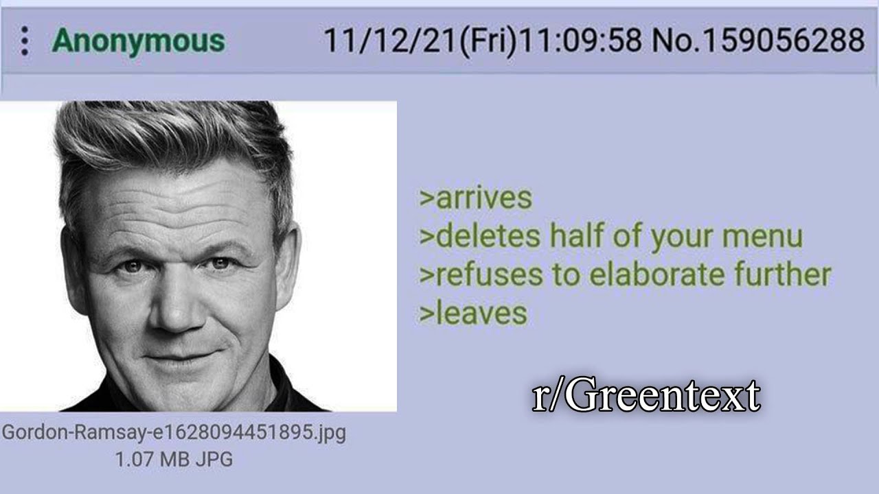 r greentext