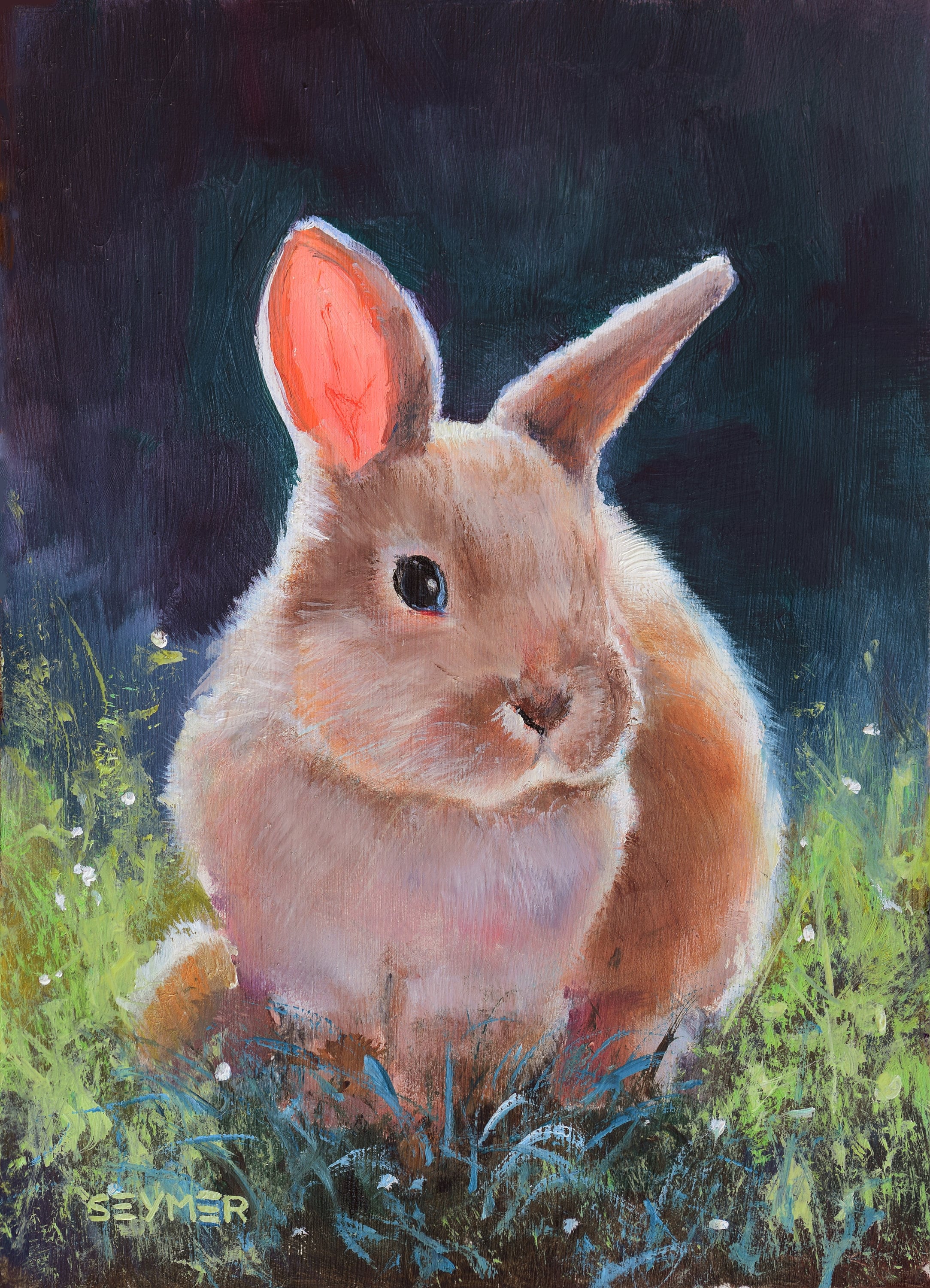 rabbit painting images