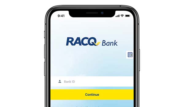 racq bank login