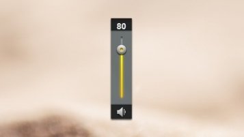 rainmeter volume control