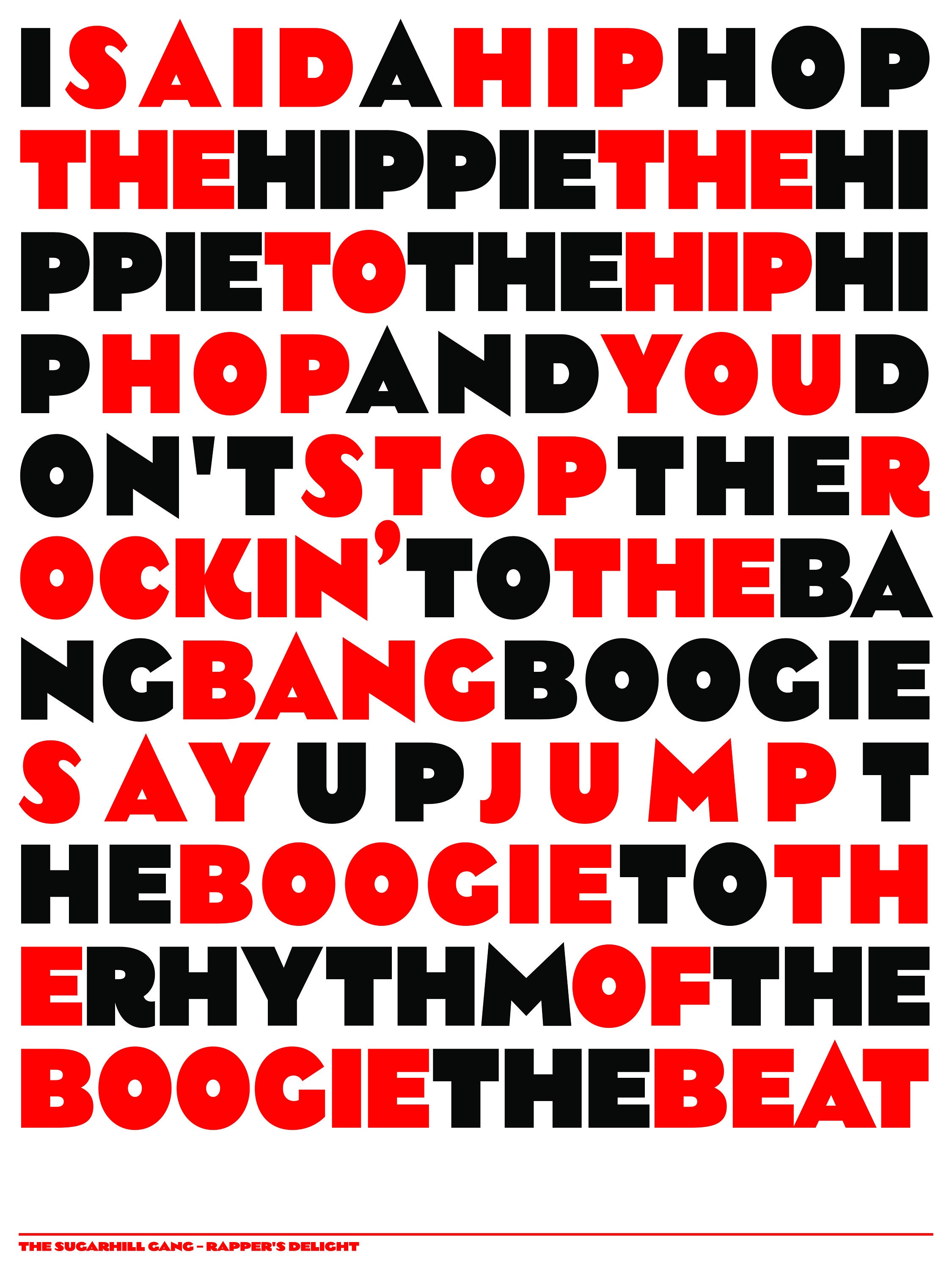 rappers delight lyrics