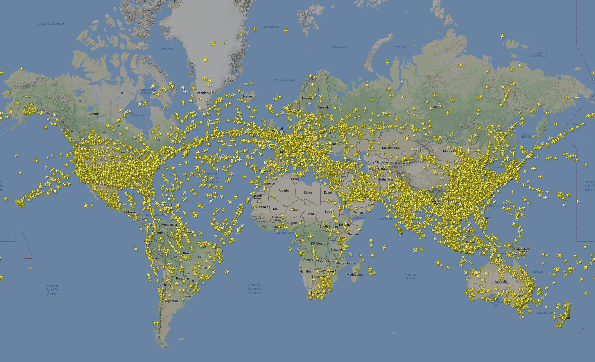 real time flight tracking