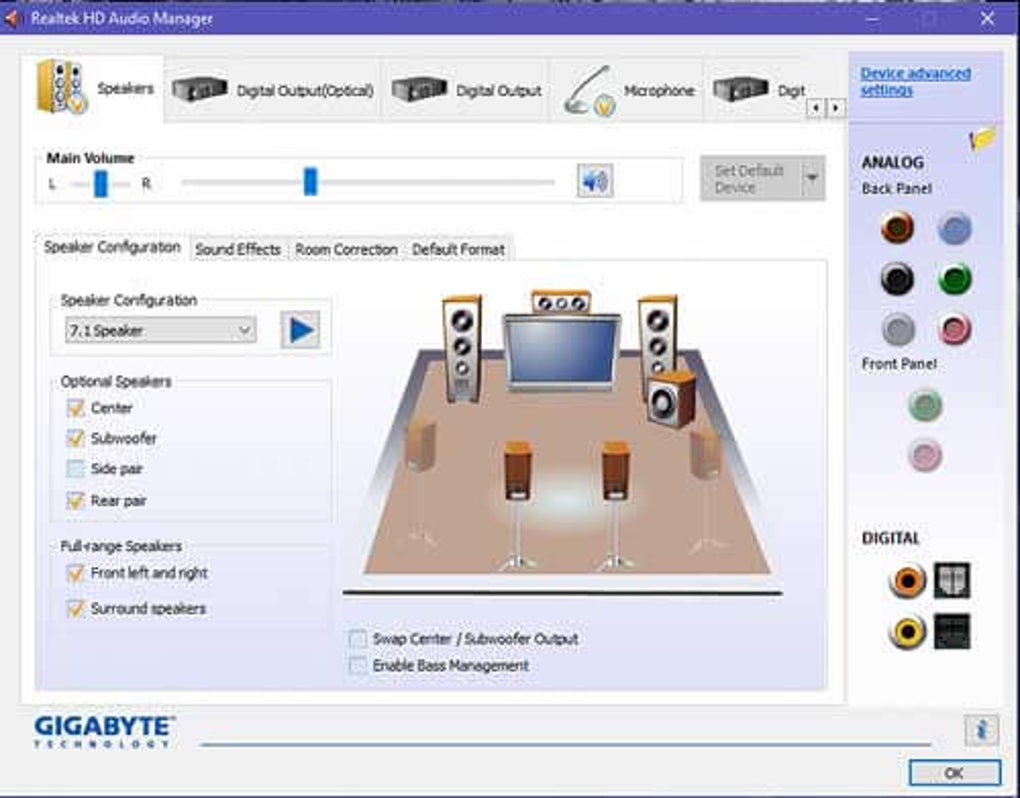 realtek audio drivers