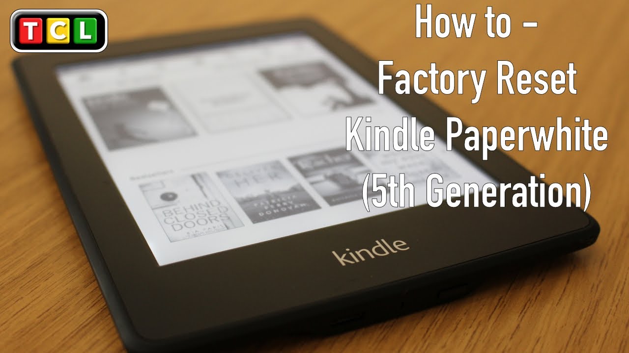 reboot kindle paperwhite