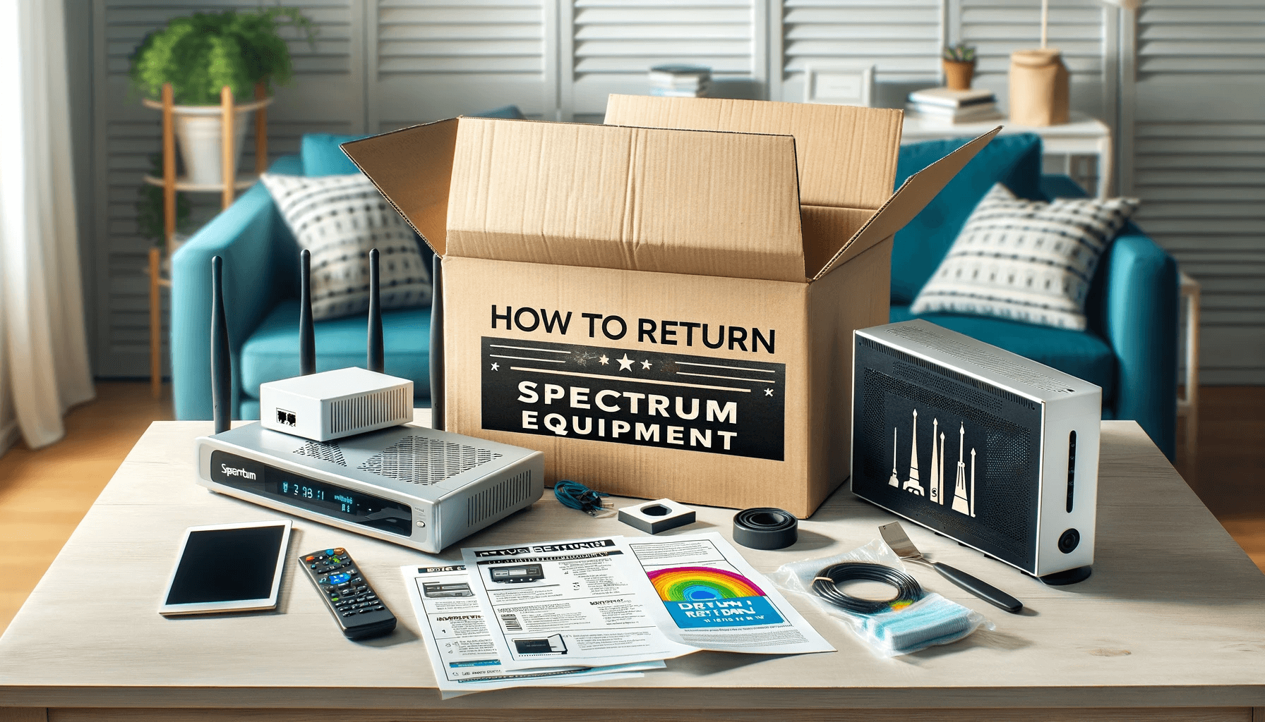 return spectrum equipment