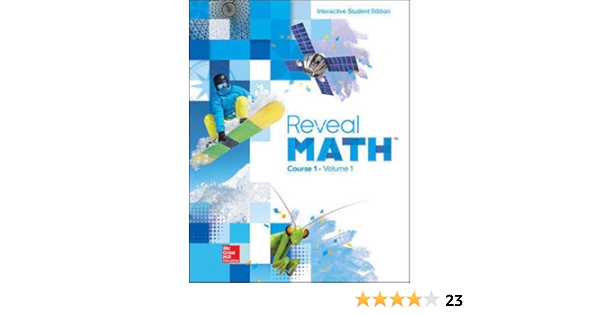 reveal math course 1 volume 1 answer key 6th grade