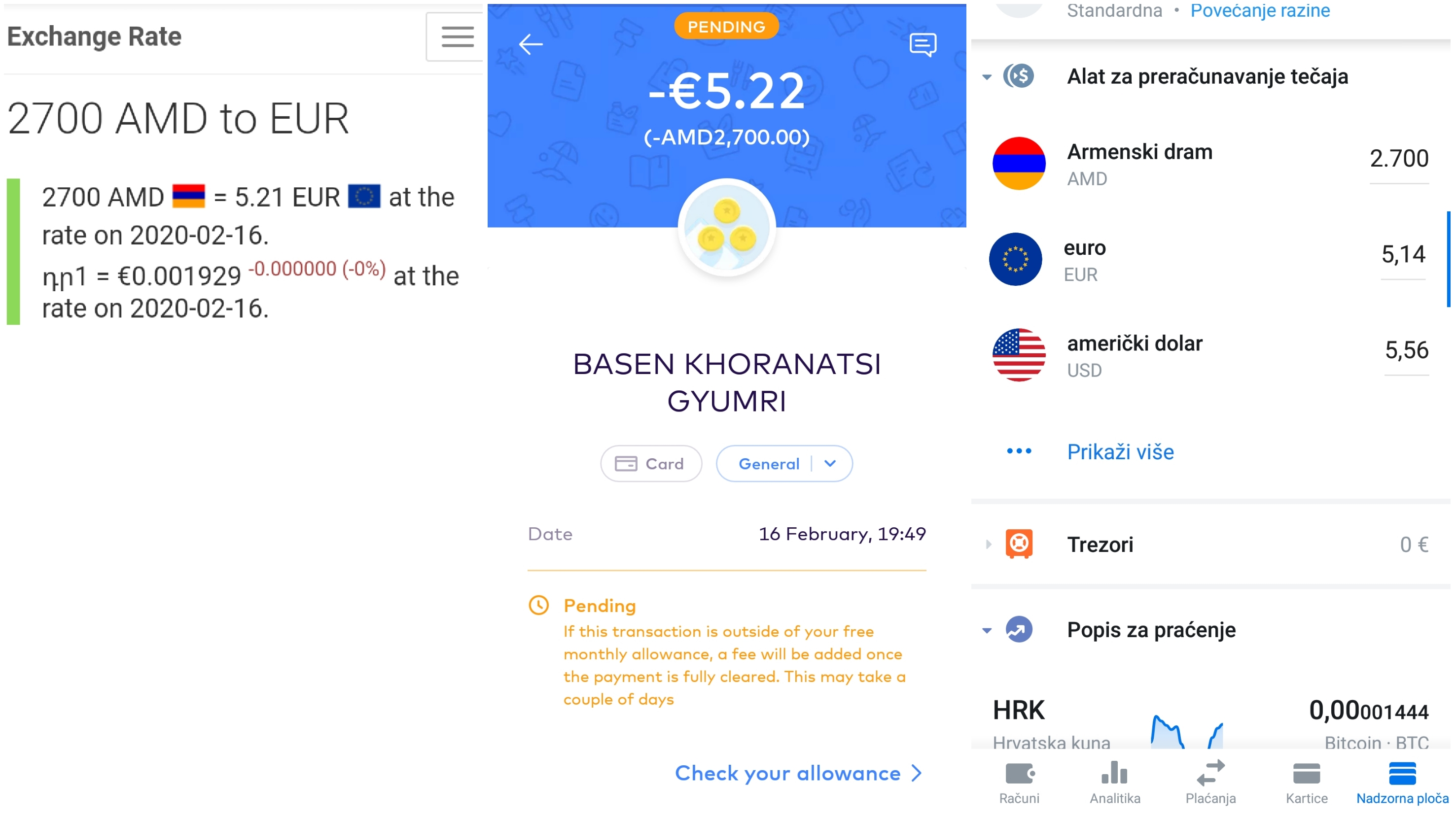 revolut exchange rate