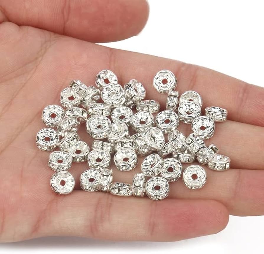 rhinestone rondelles