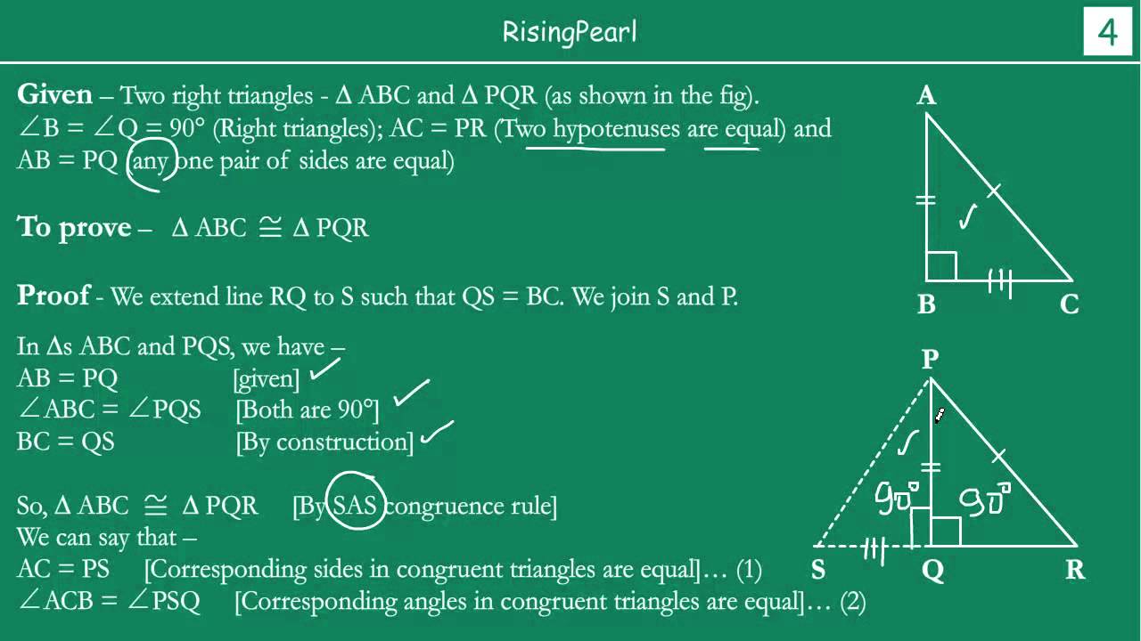 rhs similarity criterion