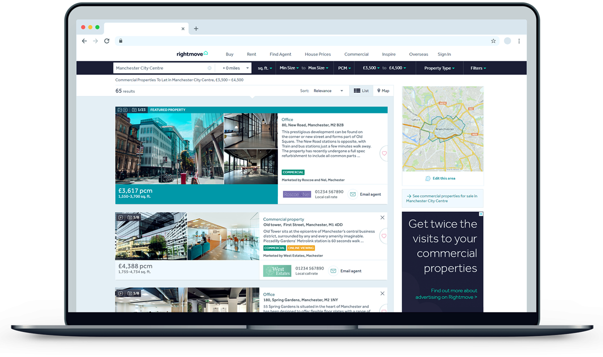 rightmove uk commercial