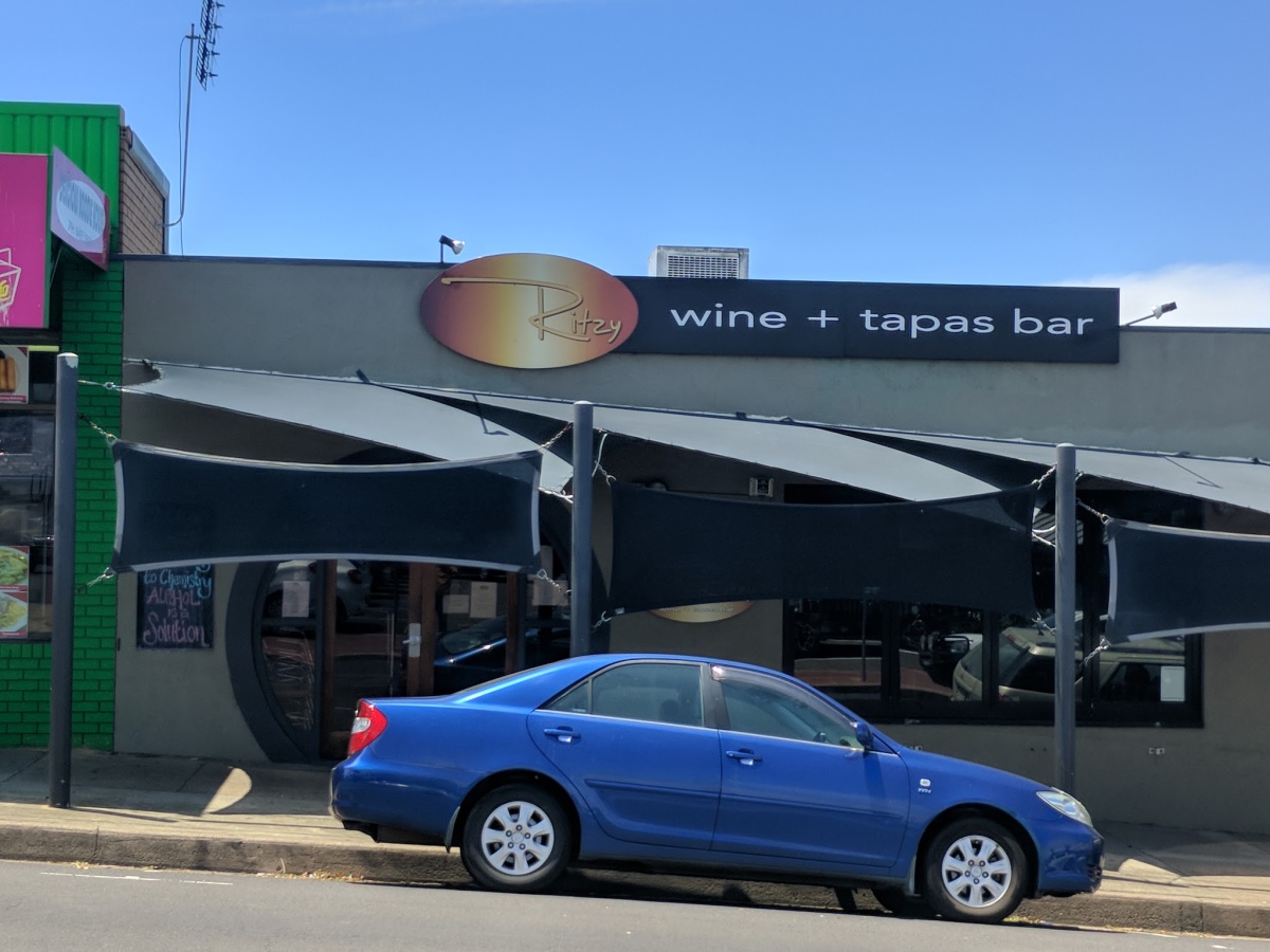 ritzy wine tapas bar