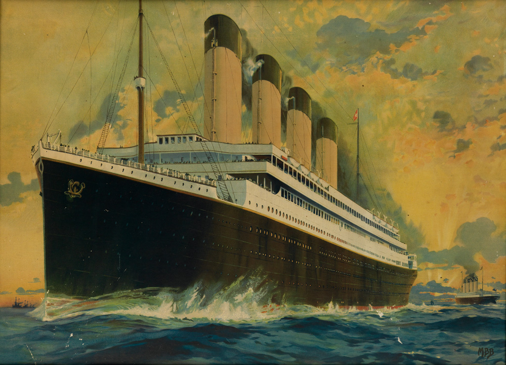 rms titanic poster