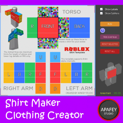 roblox make shirt