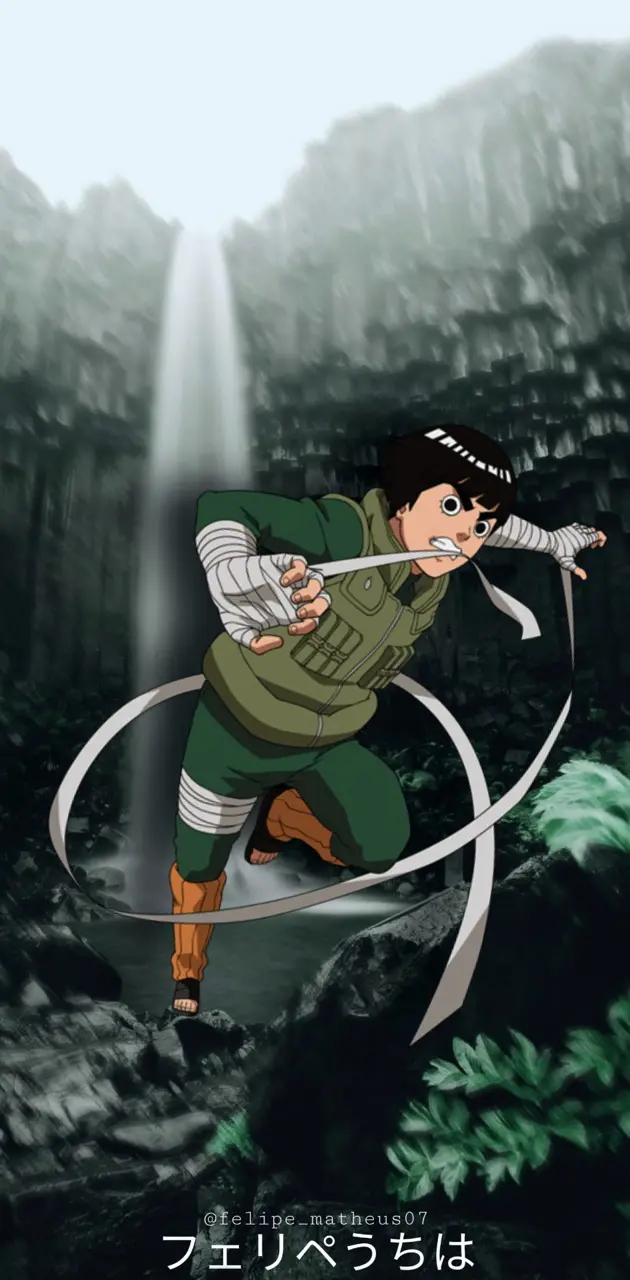 rock lee wallpaper