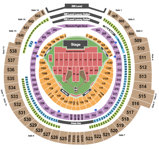 rogers center seat viewer