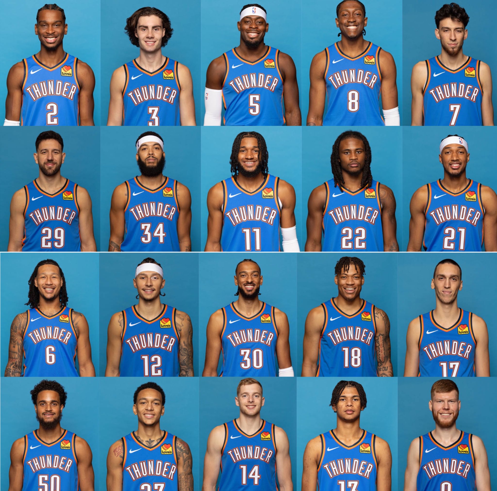 roster oklahoma city thunder