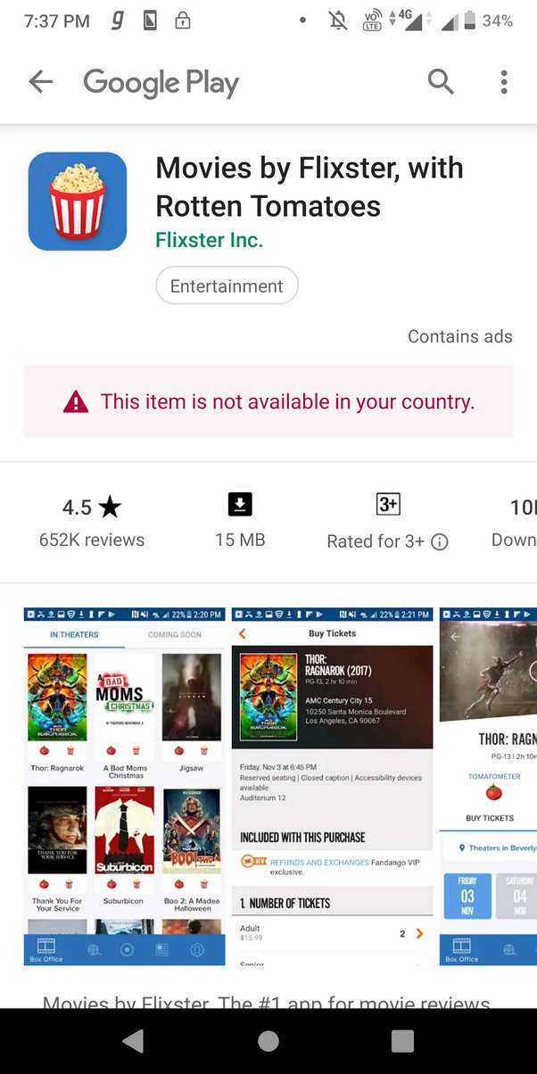 rotten tomatoes app