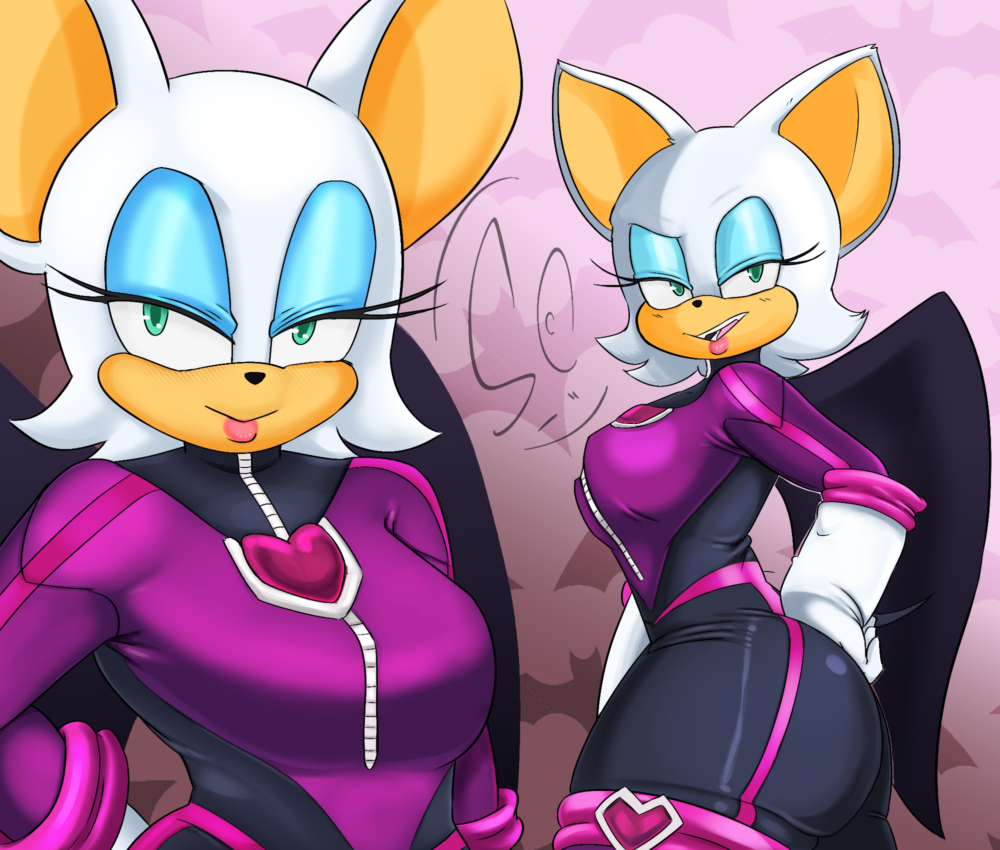 rouge sonic rule 34