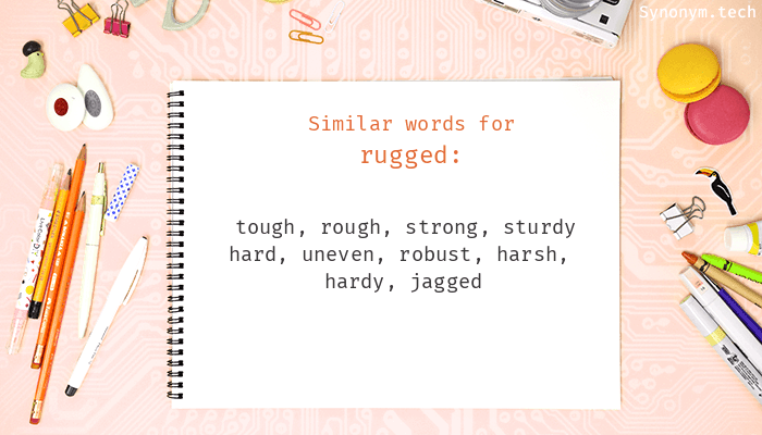 rugged synonym