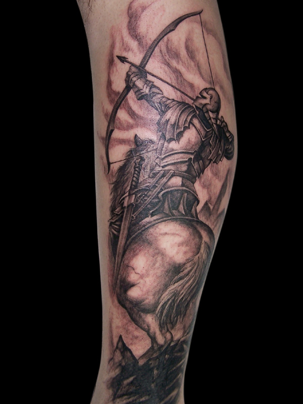 sagittarius tattoo sleeve