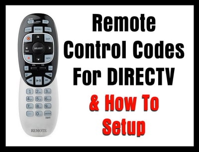 samsung remote control codes for directv