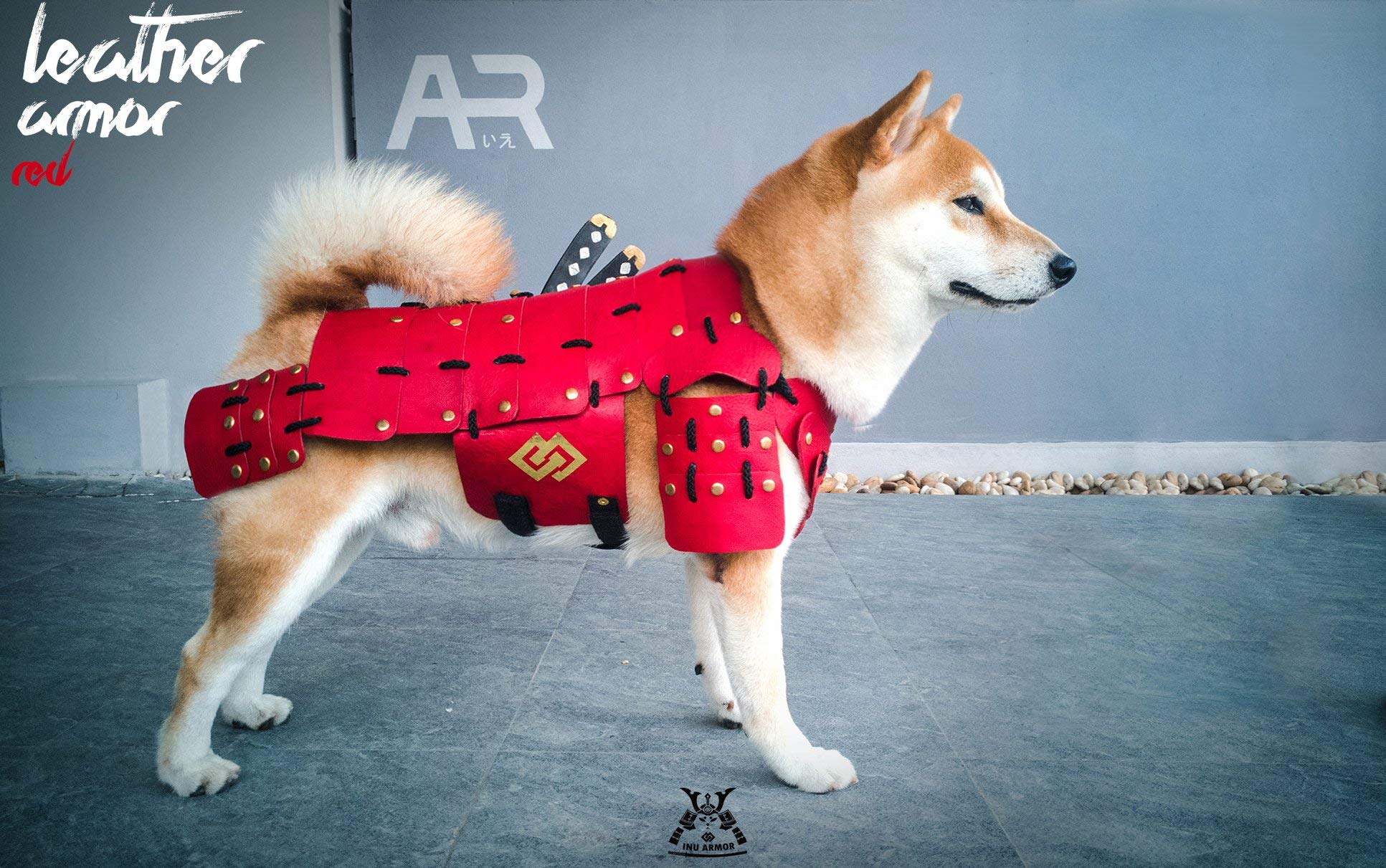 samurai age dog armor