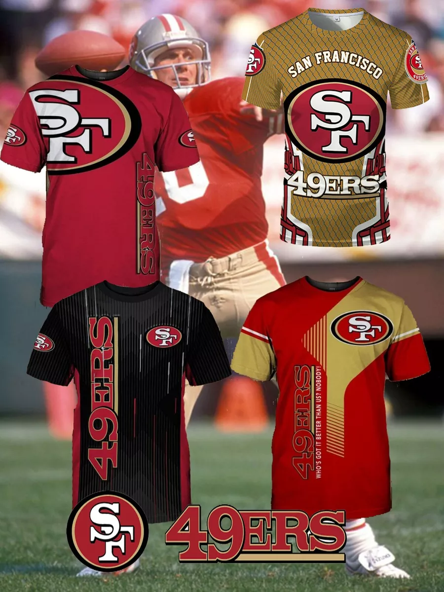 san francisco 49ers tee shirts