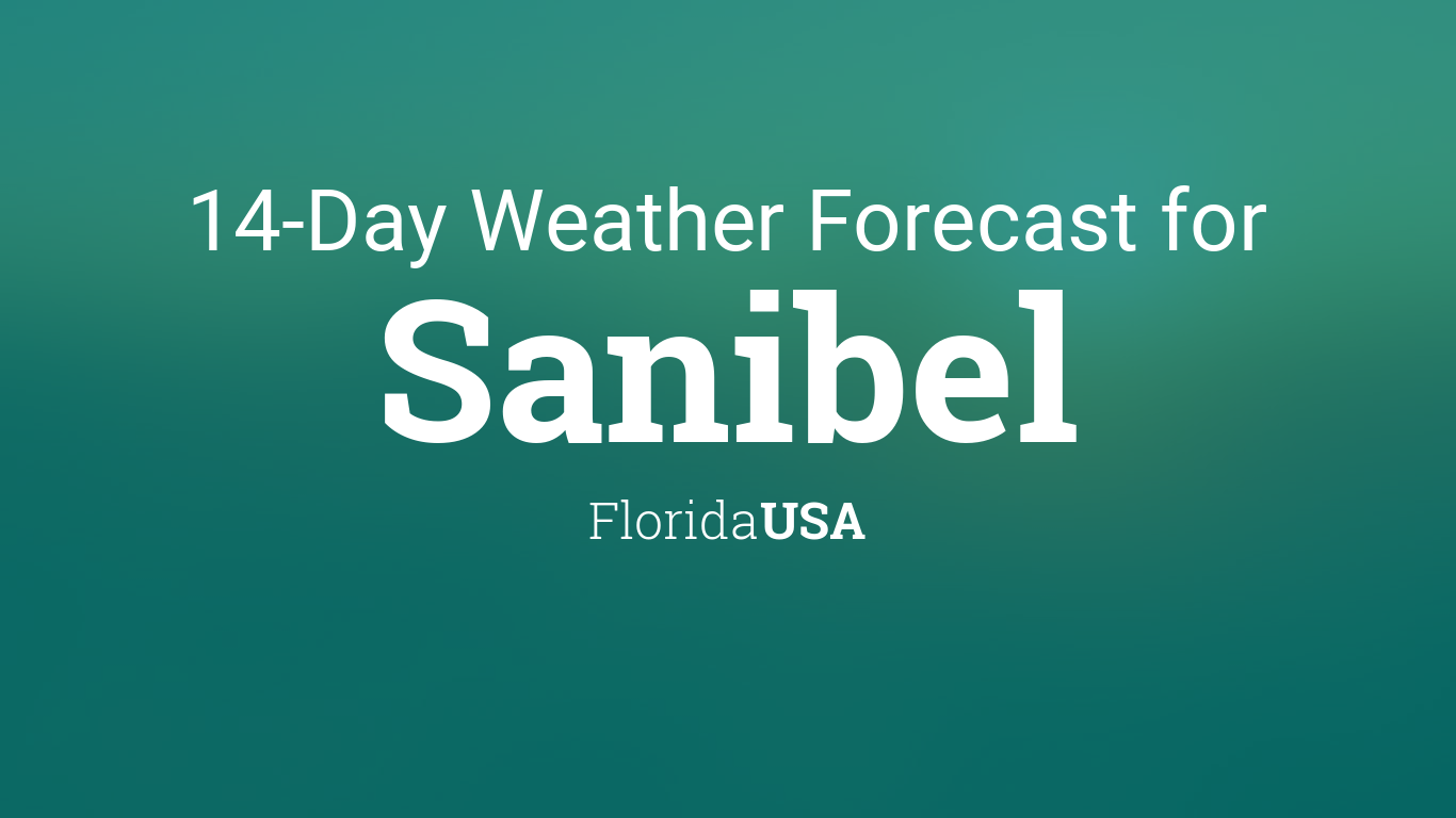 sanibel forecast