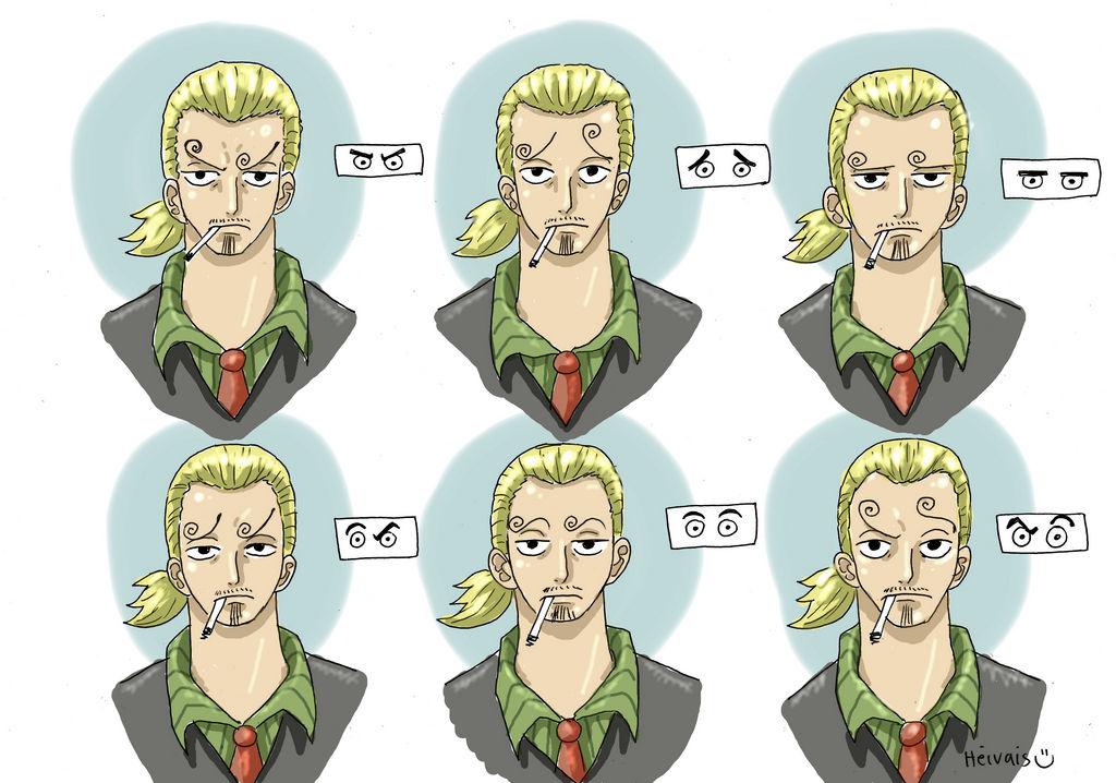 sanji eyebrows