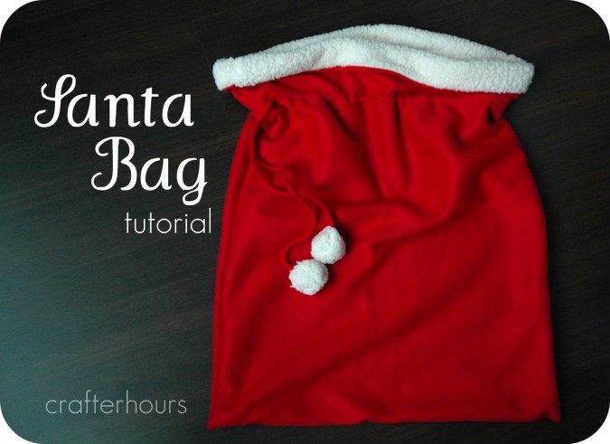 santa bag sewing pattern