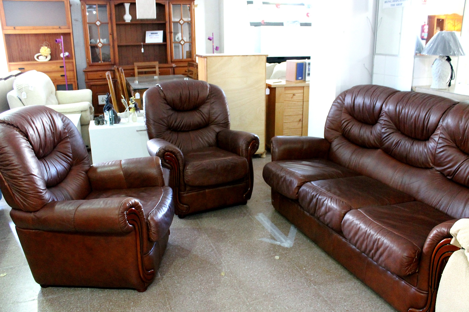 second hand sofa set