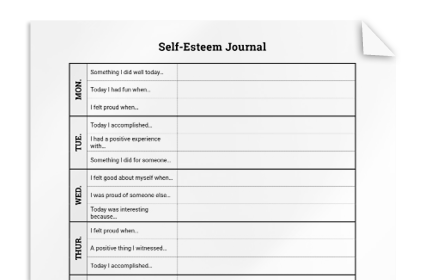 self esteem therapist aid