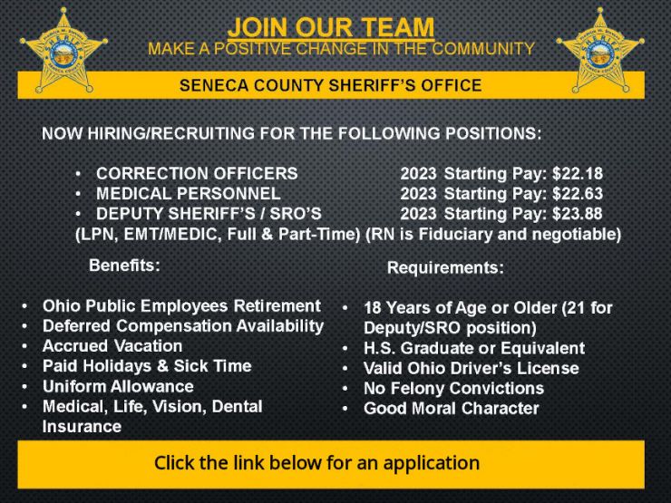 seneca county sheriff sales ohio