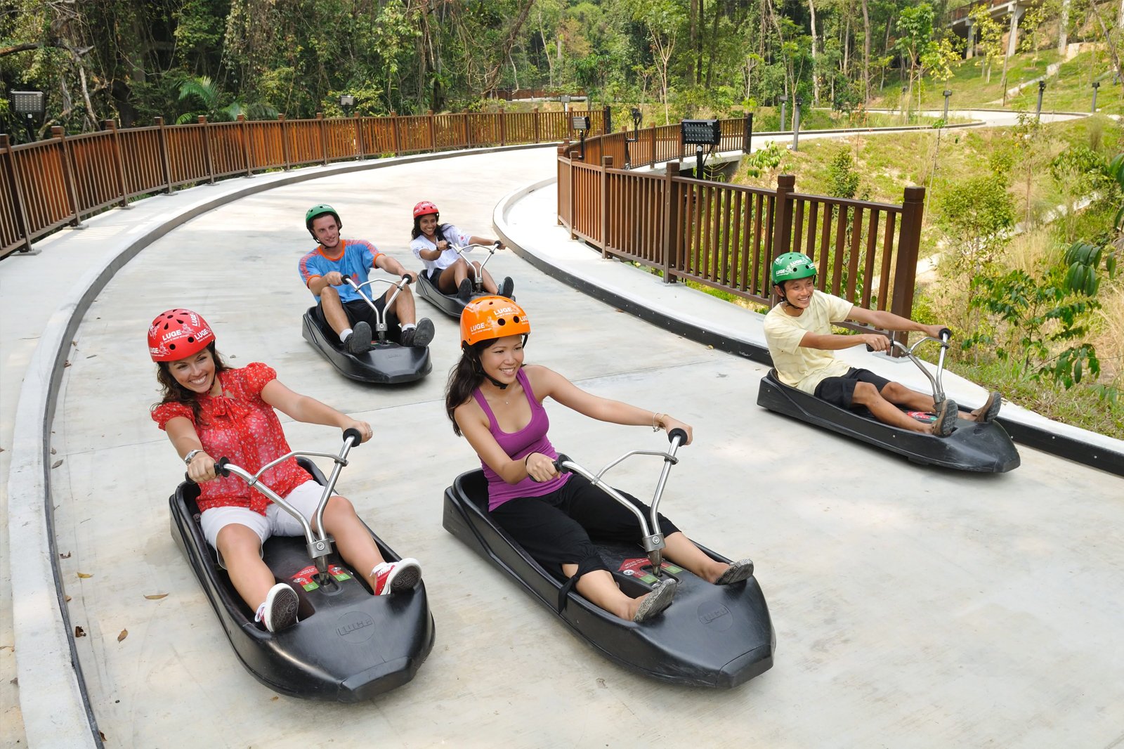 sentosa skyline luge