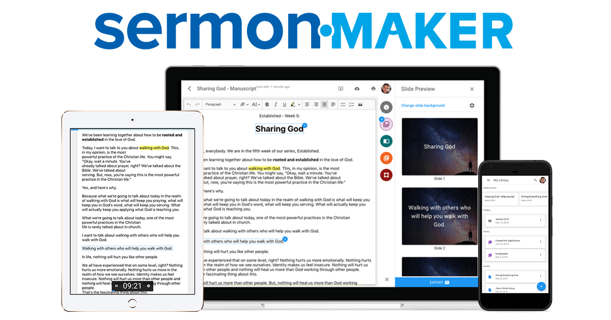 sermon maker